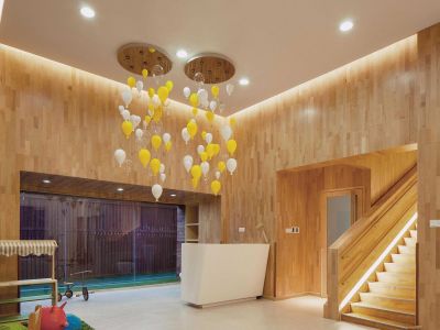 幼儿园700平方米温馨风格装修案例