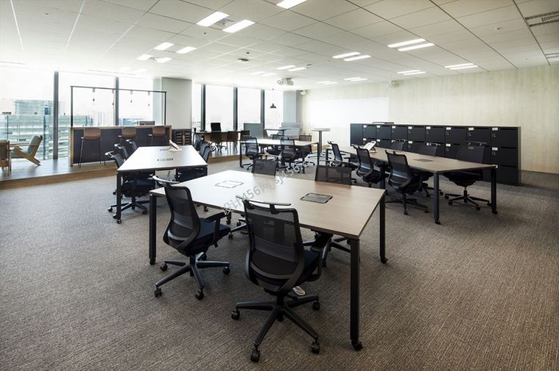 200㎡办公室办公区装修效果图