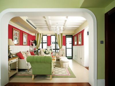 郡原山外山英式田园260平米别墅装修案例