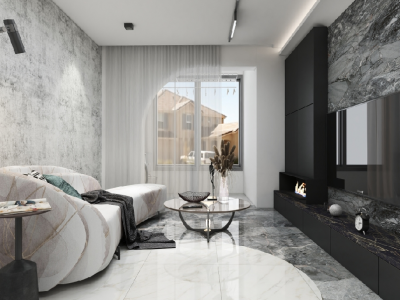 佳乐国际城一期153平米现代简约三居装修案例