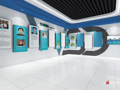 医疗器械展厅300平米现代简约装修案例