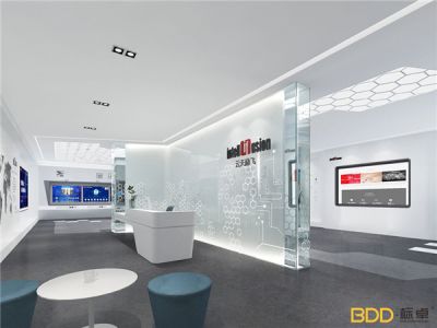 云天励飞2000平方米办公室装修案例