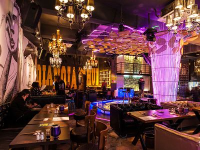 牛排餐厅400㎡欧式风格装修案例