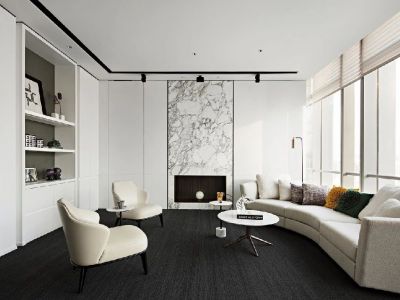 办公室现代风格800平米装修案例