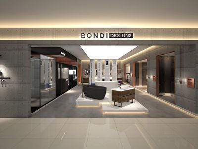 邦荻卫浴旗舰店500平米商铺装修案例