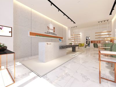 现代美容中心800平米装修案例