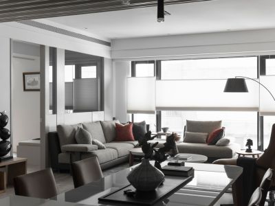 万科中天北宸现代风格126平米装修案例