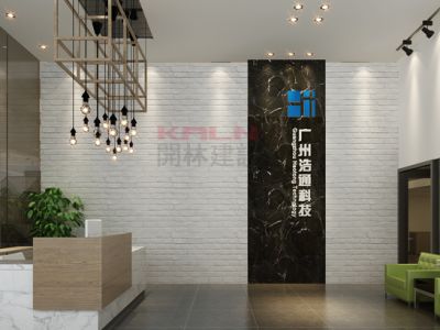 办公室现代风格1000平米装修案例