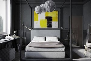 [成都卓巧装饰]98㎡全屋定制，极简，符合年轻人审美