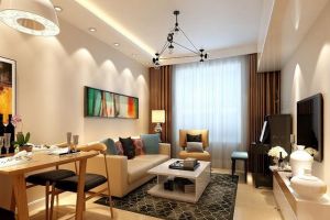 [成都帝睿装饰]82平米户型，效果图出来的时候已经爱上