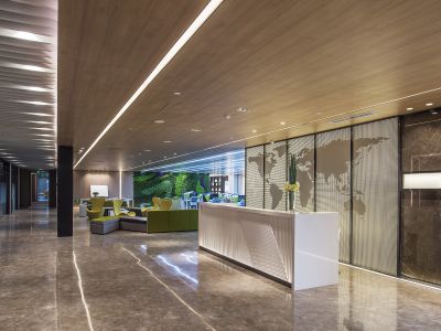 广州办公空间时尚现代风2650平米装修案例