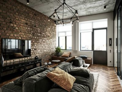 俊发盛唐城现代风格113平米装修案例