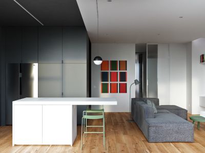 中海云著北欧风格50平米装修案例