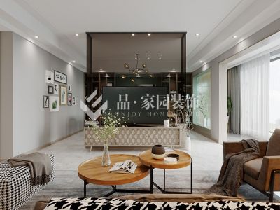 红星国际现代风格110平米装修案例