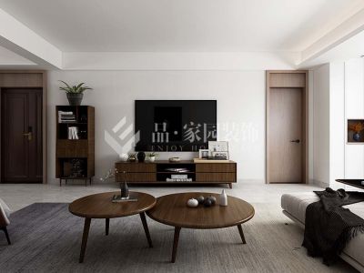 红星天铂现代风格116平米装修案例