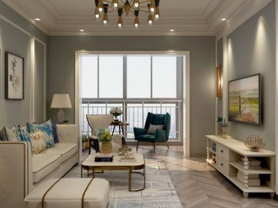 金地悦天下别墅385平现代风格装修案例