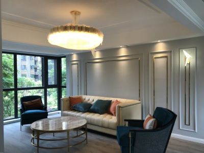 城南晶座130平三居室现代简约风格装修案例