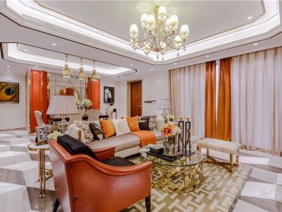 美的顺城府300平米美式风格别墅装修设计案例