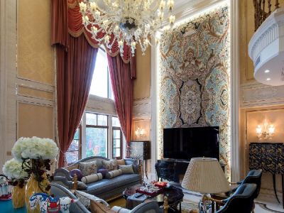 金地·云海一号311平米欧式混搭风别墅装修案例