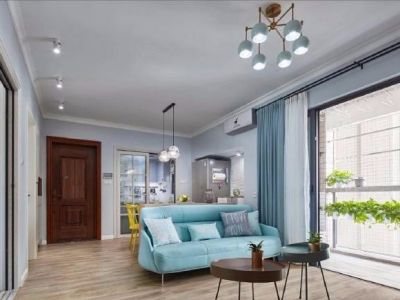 花样年·麓湖国际99平米现代简约三居室装修案例