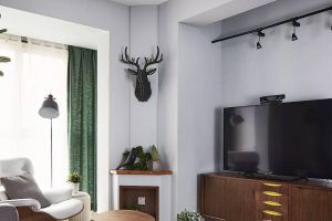 [昆明品家园装饰]无吊顶的天花板装修设计 导轨灯的设计布置