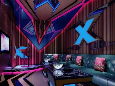 KTV现代风格1500平米装修案例