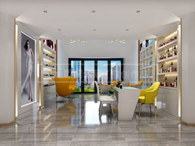 美容会所现代风格360平米装修案例