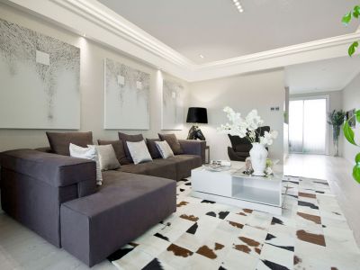 旭日上城200㎡简约风格四居室装修案例