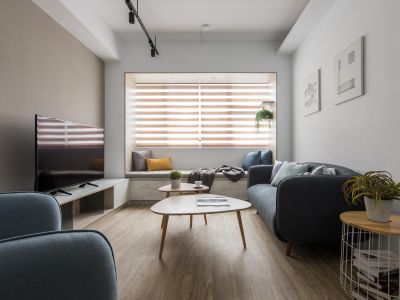 广大城北欧风格83平米装修案例