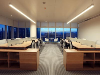 写字楼2600平方米现代风格装修案例