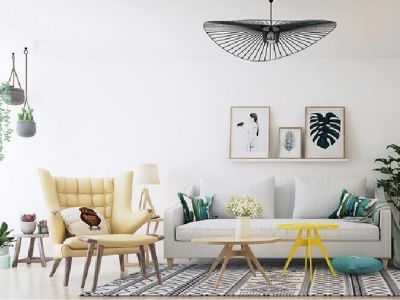 宏图上花园北欧风格115平米三居室装修案例