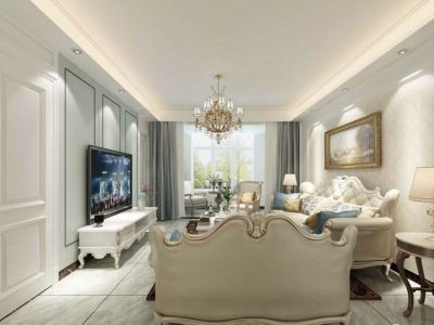 沪宁锦苑130平米现代风格二居室装修案例