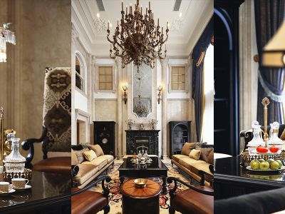 保利云禧欧式风格220平米别墅装修案例