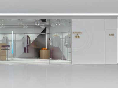 服装店现代简约200平米装修案例