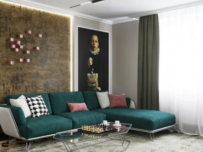 贵府混搭风格135平米三居室装修设计效果图案例