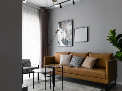 恒大未来城现代风格96平米二居室装修设计案例