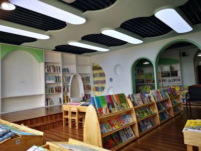 淳化横岭幼儿园1000㎡温馨风格装修案例