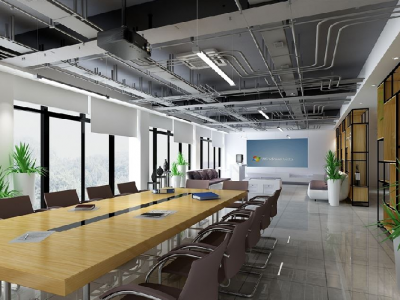 极简办公室550平米装修案例