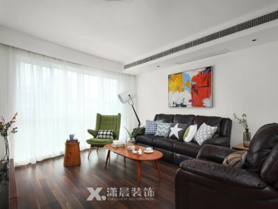 中骏东原·璟阅95㎡3室2厅现代简约装修案例