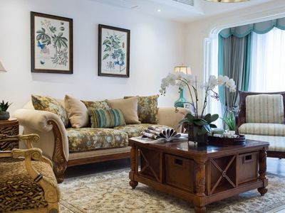 赛世香樟园160平米美式四居装修案例