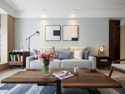 天一·观山阅现代风格152平米装修案例