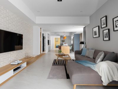 碧桂园·西南上城北欧风格99平米装修案例