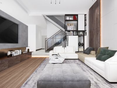 碧桂园·龙城府287平米极简风格别墅设计案例