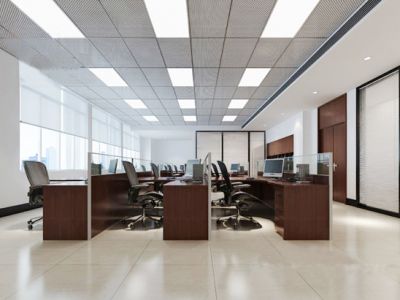 南京办公空间588平米现代风格装修案例