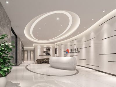 330平米现代化工办公空间装修案例