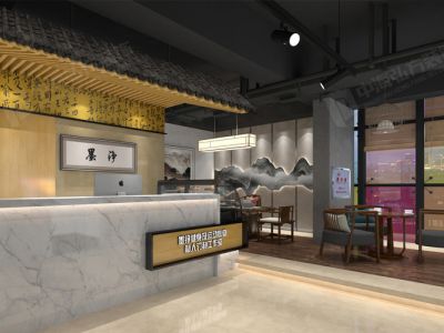 现代健身房320平米装修案例