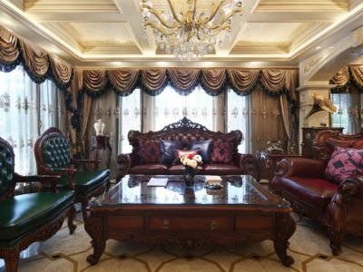 加州城435平方米新古典风格别墅装修案例