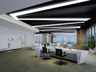 办公室现代风格860平米装修案例