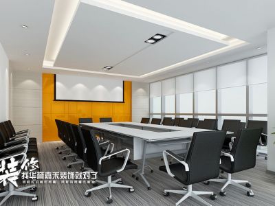 办公室现代风格1030平米装修案例