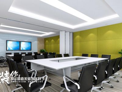 办公室现代风格3200平米装修案例